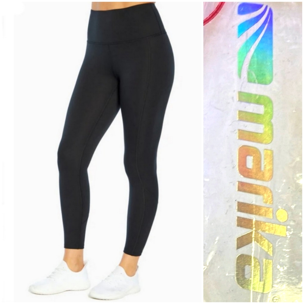 [NWT] MARIKA Women's Tummy Control Leggings in Black (S)